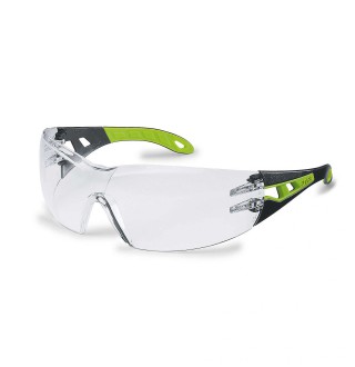 Защитные очки UVEX Феос, черный/зеленый