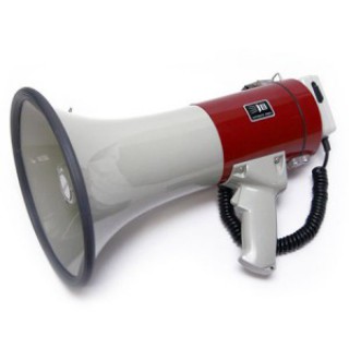 MG-220/red мегафон 25Вт, выносной микрофон